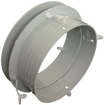 Aansluitring 160 mm t.b.v. stapelbaar plenum