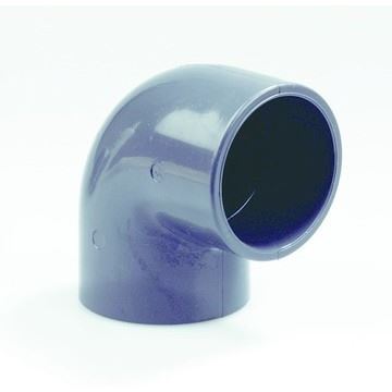 PVC HD knie 90gr 20 mm