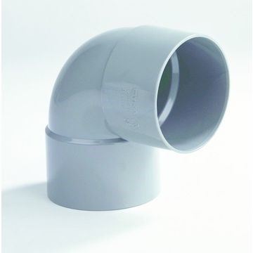 PVC Bocht 90 gr - 50 mm