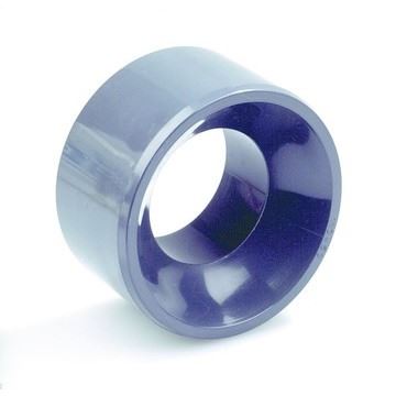 PVC Verl. 32-40x25 2LV PN16 dGrijs (20023842)