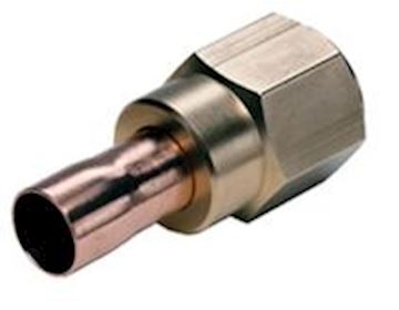 Danfoss RVS adapter 5/8"