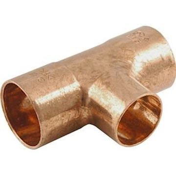 Verloop t-stuk 1-1/8x7/8x1-1/8