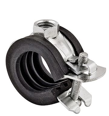 Pijpbeugel met rubber inleg 45-50 mm - pr/st (VPE 50)