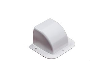Optimal Duct - Muurafdekkap - 80 mm - vpe 10 stuks