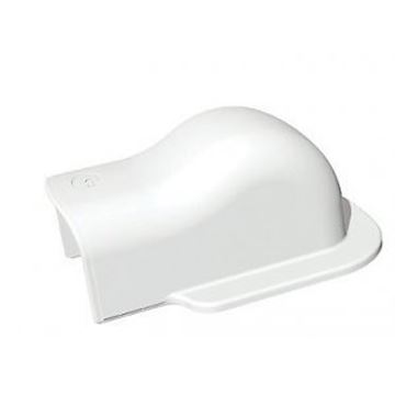Tecnosystemi Optima Wit muur afdekkap 75 - pr/st - VPE 5