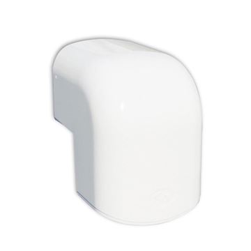 Tecnosystemi Optima Wit buiten bocht 75 - pr/st - VPE 5