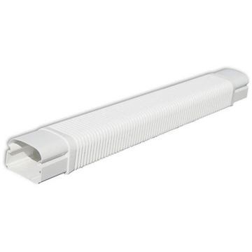 Tecnosystemi Optima Wit flexibele goot 102 - pr/st - VPE 3