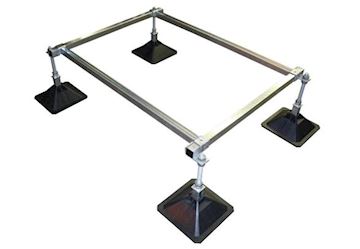 Strutfoot BASE - 1.000 mm x 2.100 mm x 250 ~ 450 mm - 700 kg