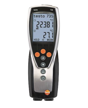 Testo 735-1 - temperatuurmeter (3-kanaals)